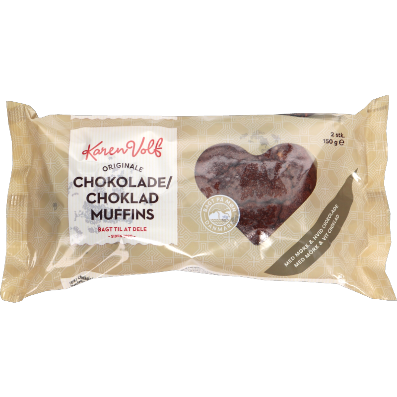 Karen Volf Chokolade-muffins - 33% rabat