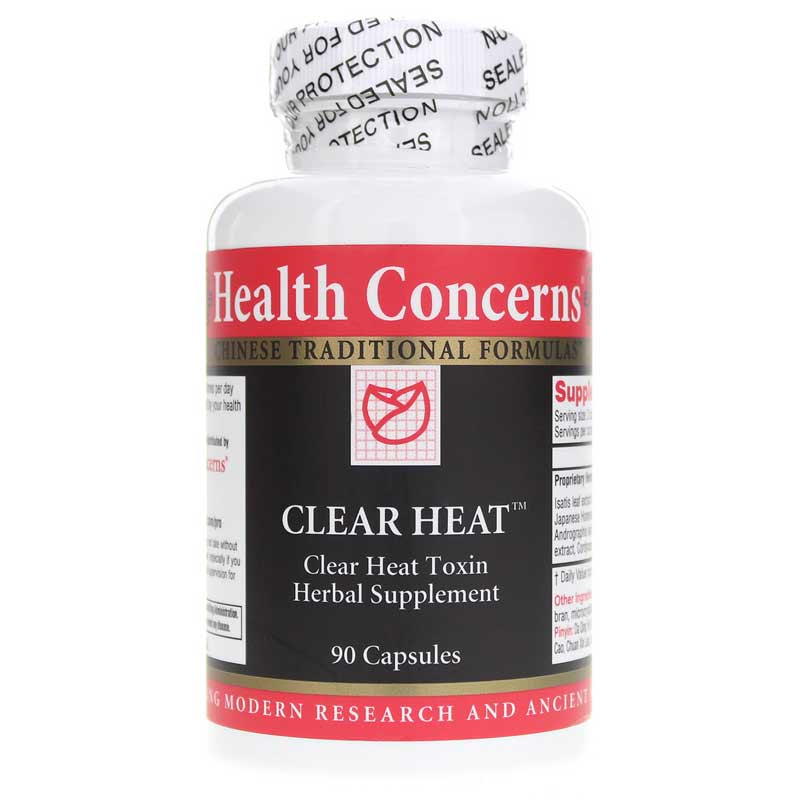 Health Concerns Clear Heat Clean Heat Toxin 90 Tablets
