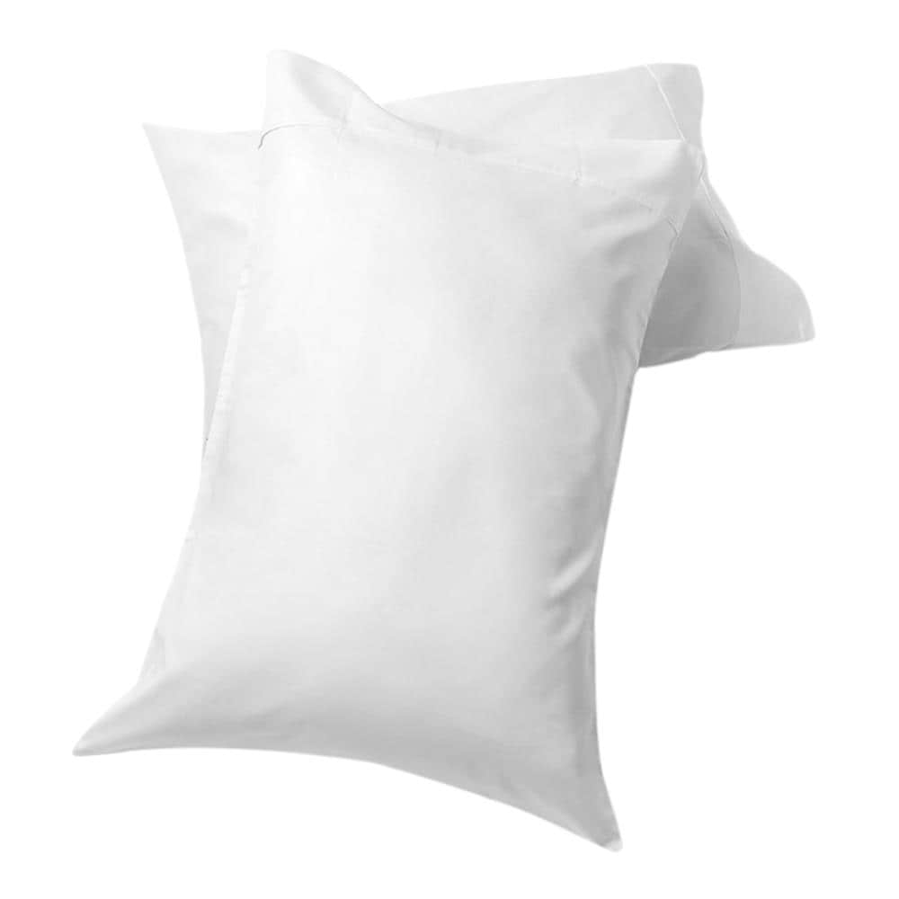 Fisher West New York 2-Pack fwny White King Cotton Polyester Blend Pillow Case | 810018901738