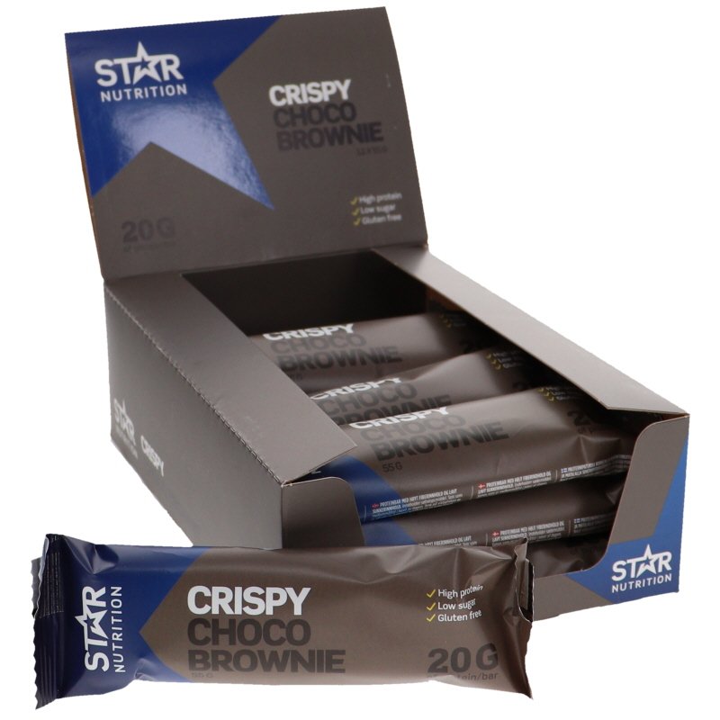 Proteinbars Choco Brownie 12-pack - 25% rabatt