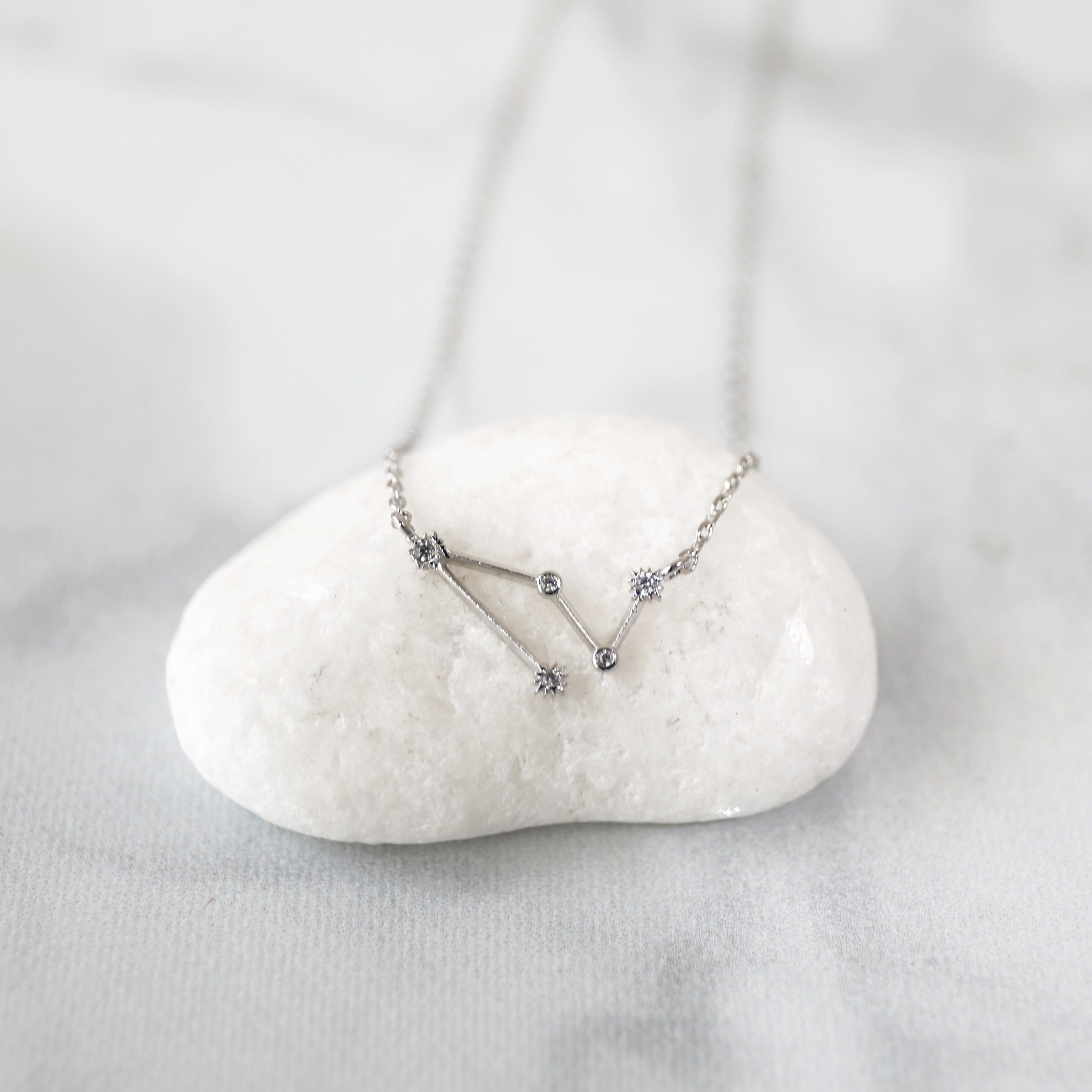 Capricorn Necklace, Zodiac Jewelry, Celestial Jewelry, Constellation Necklace , December Birthday Gift, January Gift, Bridesmaid Gift