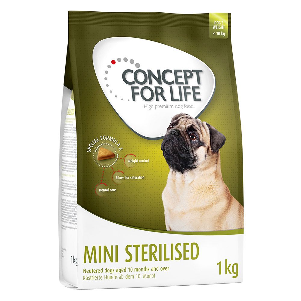 Concept for Life Mini Sterilised - 4kg (4 x 1kg)