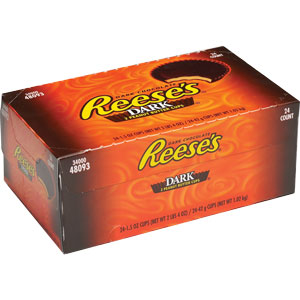 Reeses Dark Chocolate Peanut Butter Cups x 24st