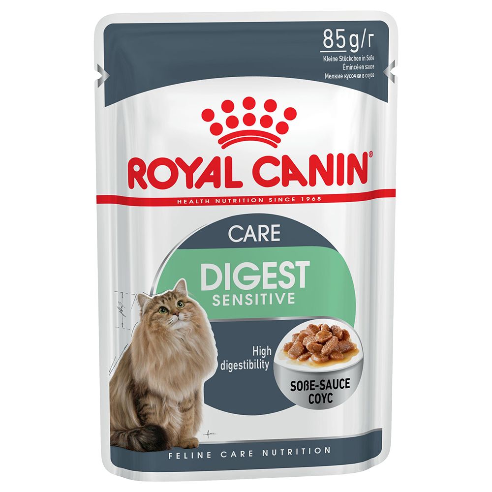 Royal Canin Digest Sensitive in Gravy - Saver Pack: 48 x 85g