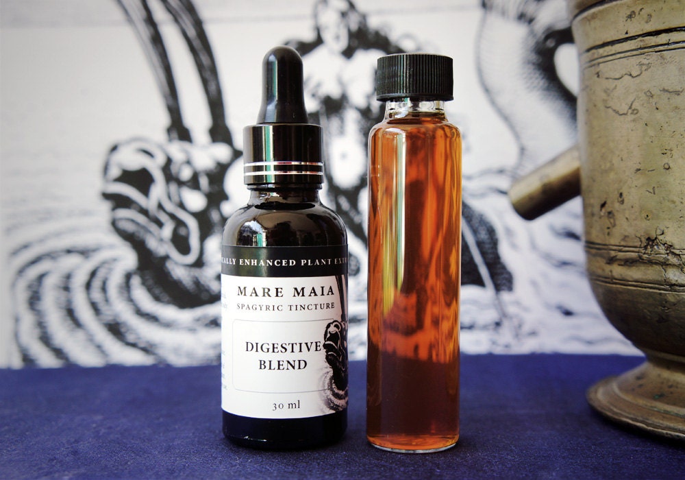 Digestive Blend Spagyric Tincture - Alchemically Enhanced Plant Extraction