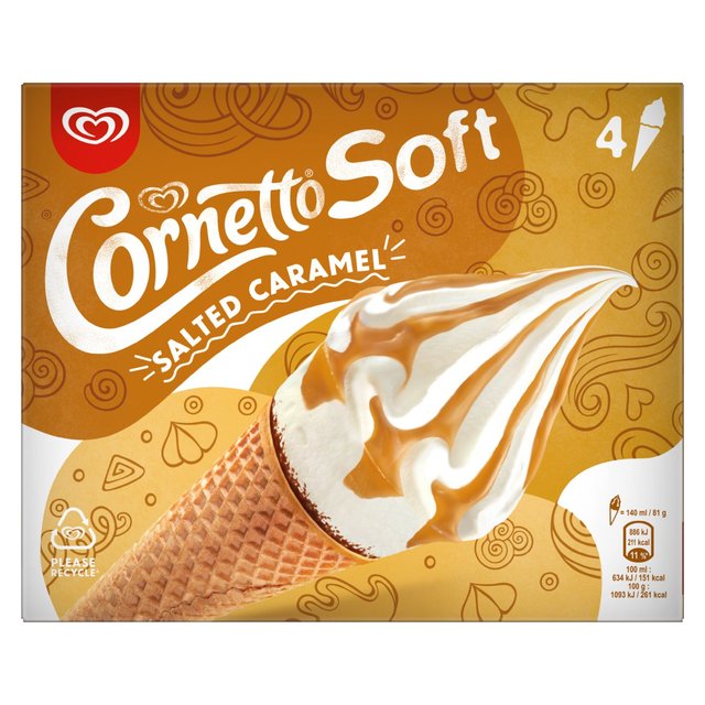 Cornetto Soft Salted Caramel