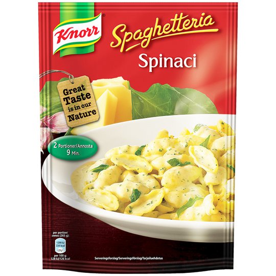 Pasta Spinaci 162g - 20% alennus