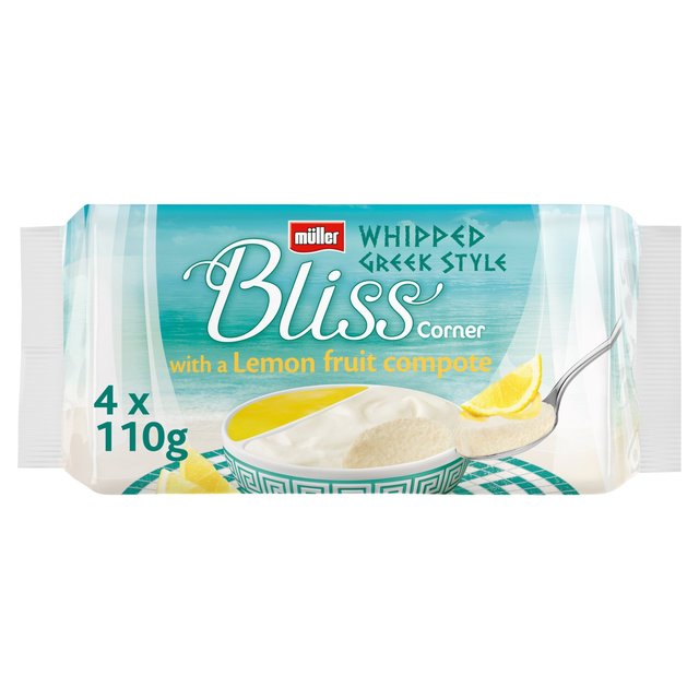 Muller Corner Bliss, Greek Style Whipped Yoghurt & Lemon Compote