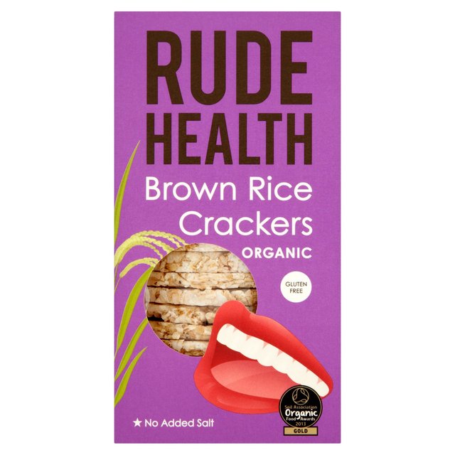 Rude Health Organic Brown Rice Crackers