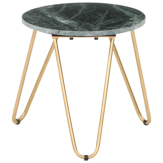 Osta vidaXL Sohvapöytä vihreä 40x40x40 cm aito kivi marmorikuviolla netistä  