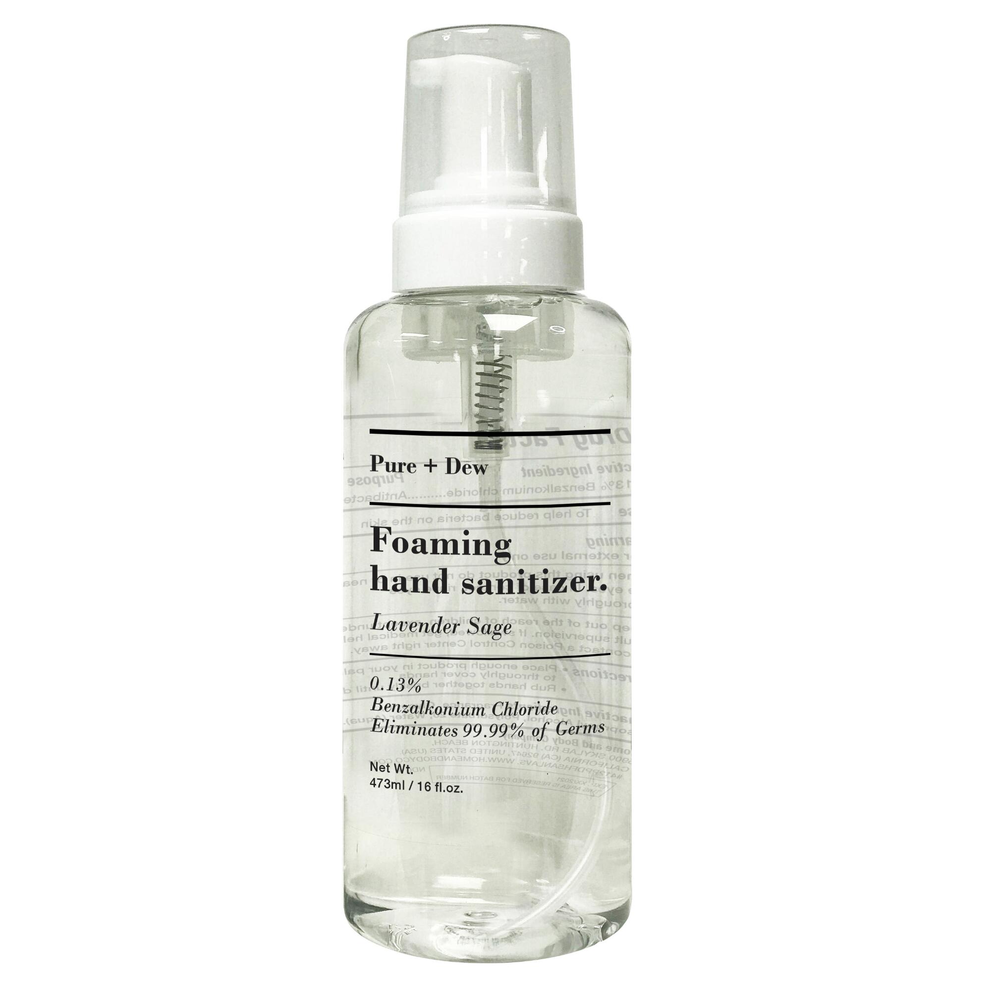 Pure and Dew Lavender Sage Foaming Hand Sanitizer by World Market