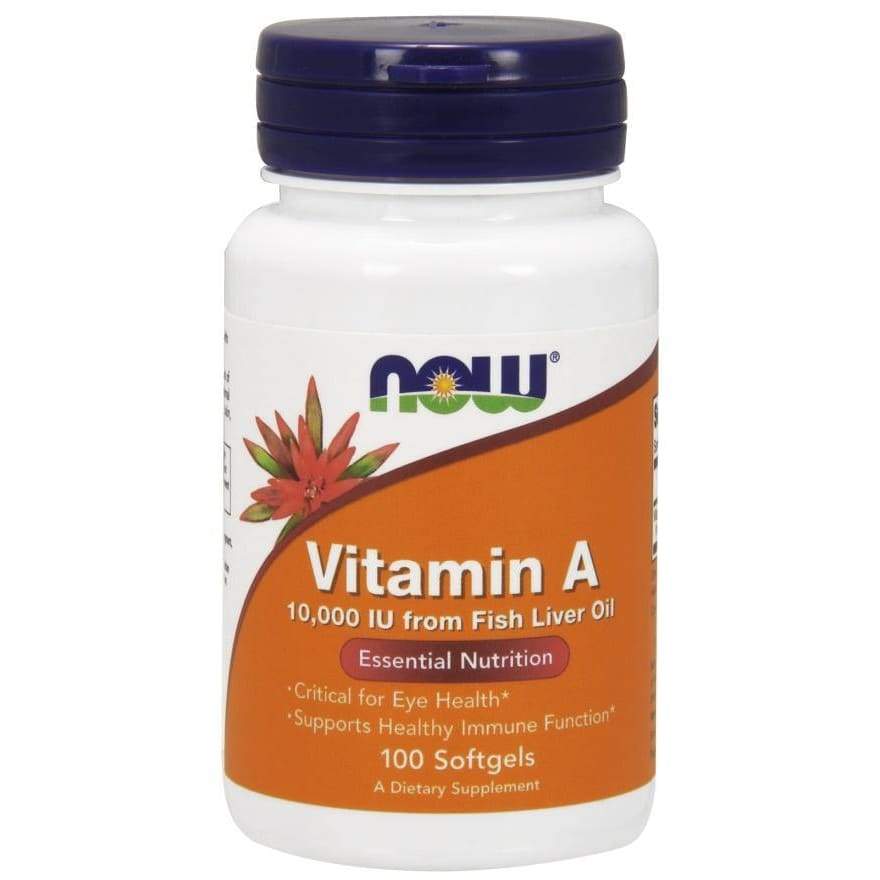 Vitamin A, 10000 IU - 100 softgels