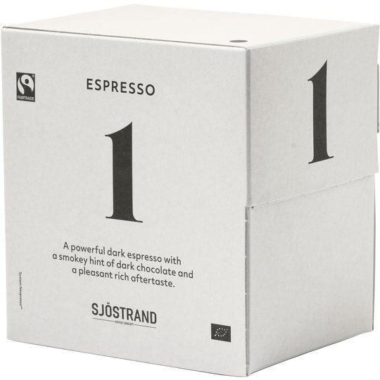 Sjöstrand Sjöstrand N°1 Espresso Kaplsar, 100-pack