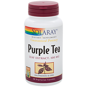 Purple Tea Leaf Extract - 100 MG (30 Vegetarian Capsules)