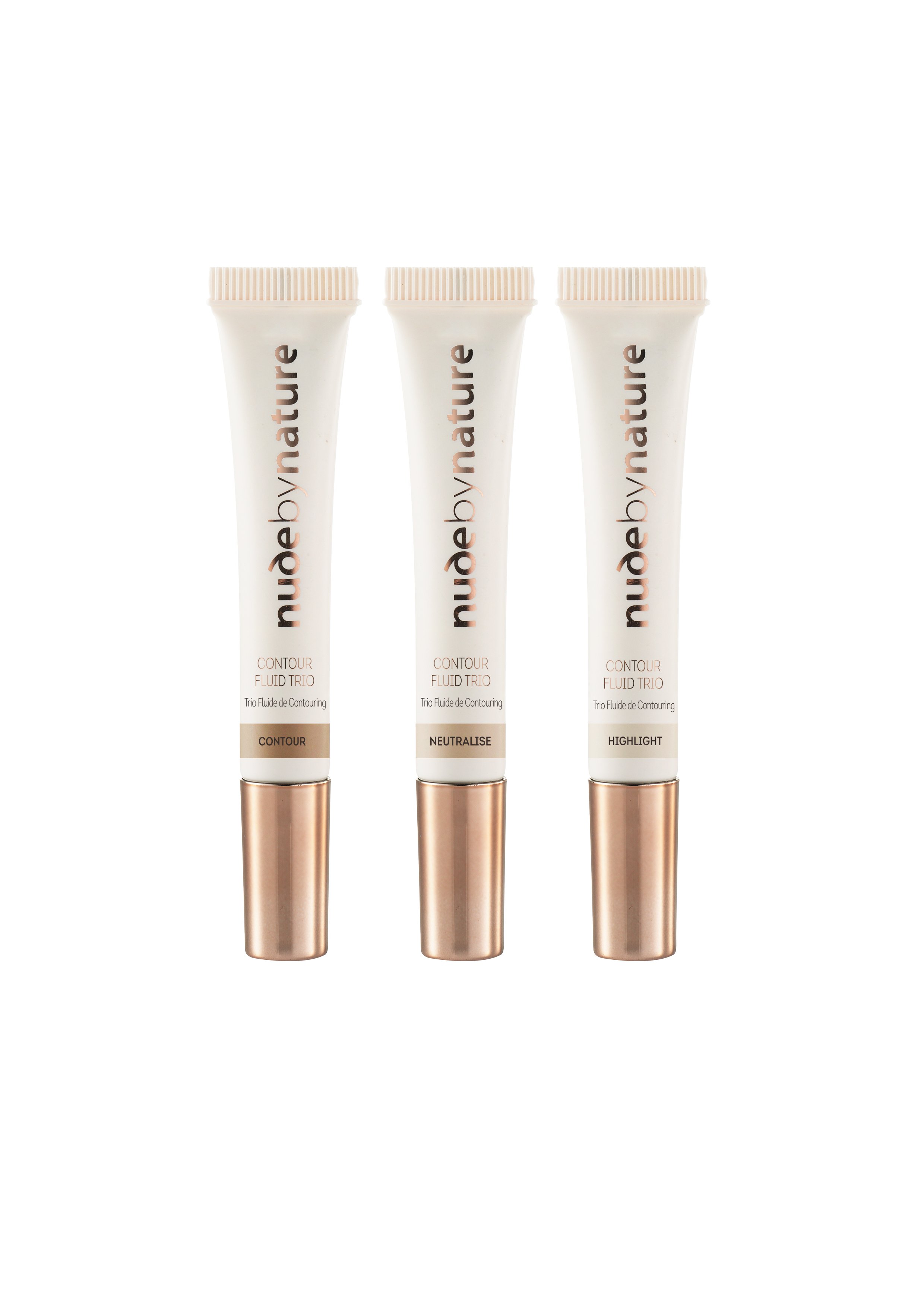 Nude By Nature - Countouring & Highlighting Contour Fluid Trio
