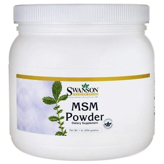 MSM Methylsulfonylmethane, Powder - 454 grams