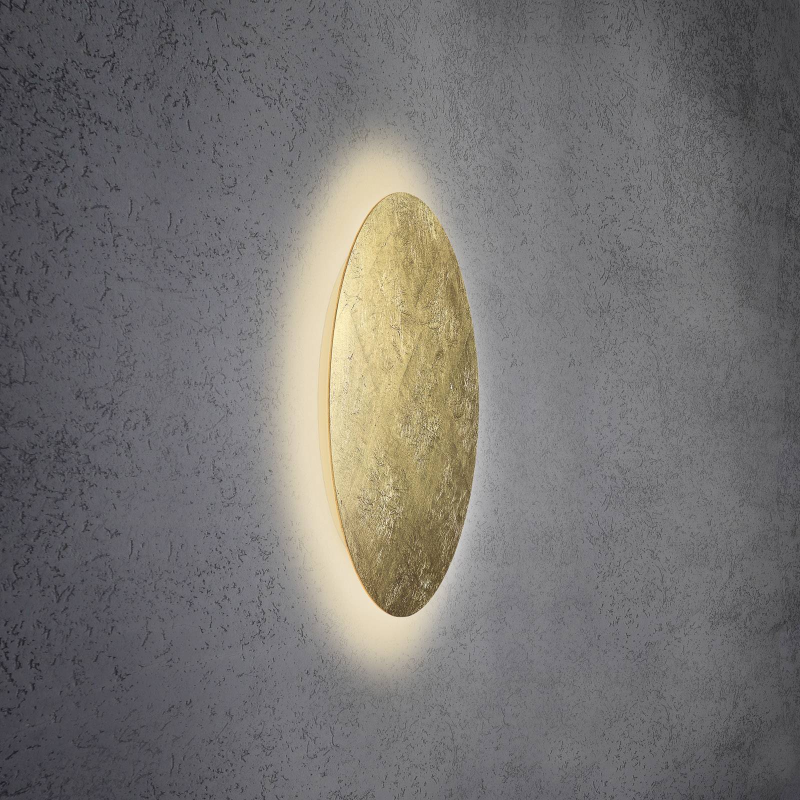 Escale Blade -LED-seinävalaisin, lehtikulta Ø59 cm
