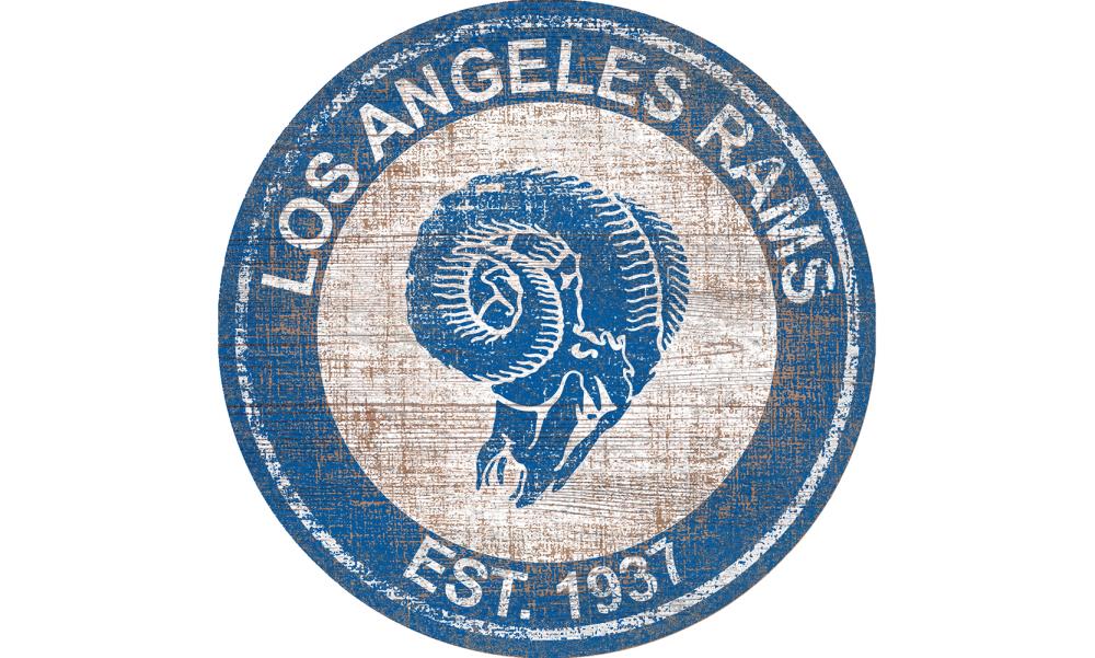 Fan Creations Los Angeles Rams 24-in H x 24-in W Sports Print | N0744-LAR