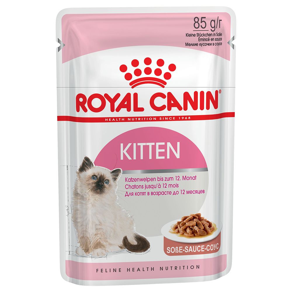 Royal Canin Kitten Instinctive Mixed Pack - 24 x 85g (Jelly & Gravy)