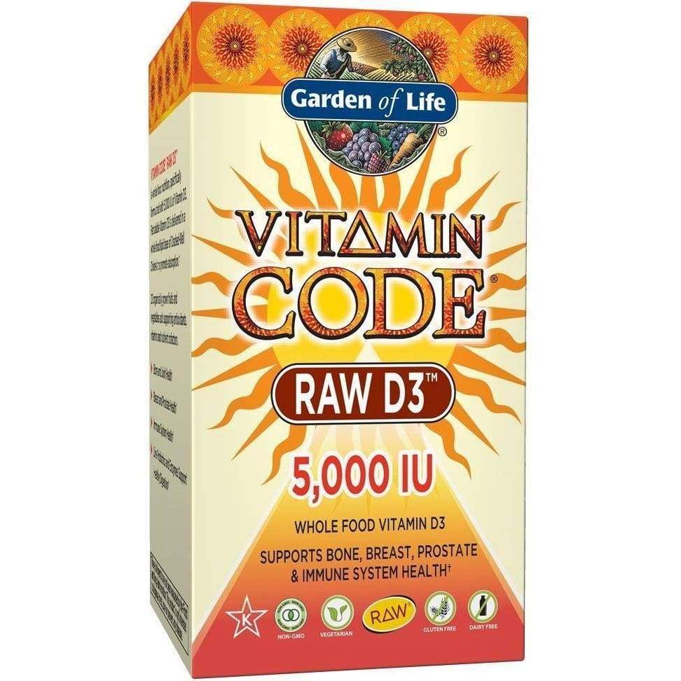 Vitamin Code RAW D3, 5000 IU - 60 vcaps