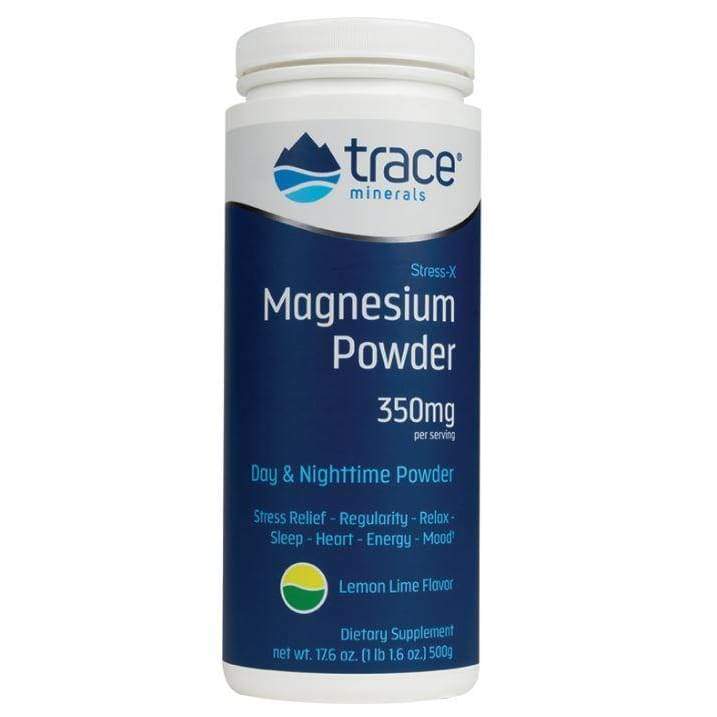 Stress-X Magnesium Powder, Lemon Lime - 500 grams