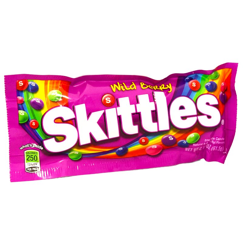Skittles "Wild Berry" 61,5g - 70% rabatt