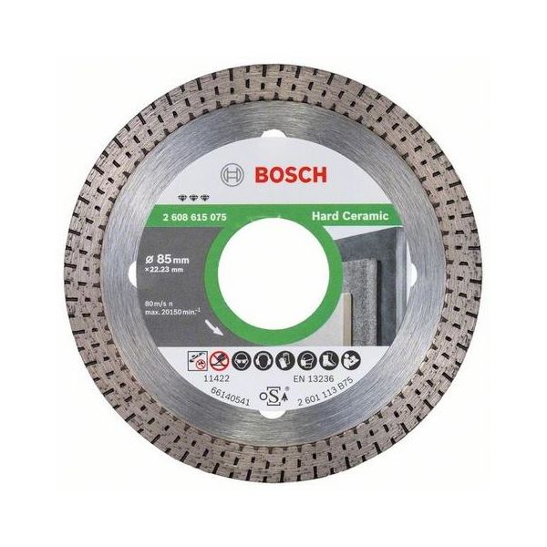 Bosch Best for Hard Ceramic Diamantkappskive 85x22,23mm