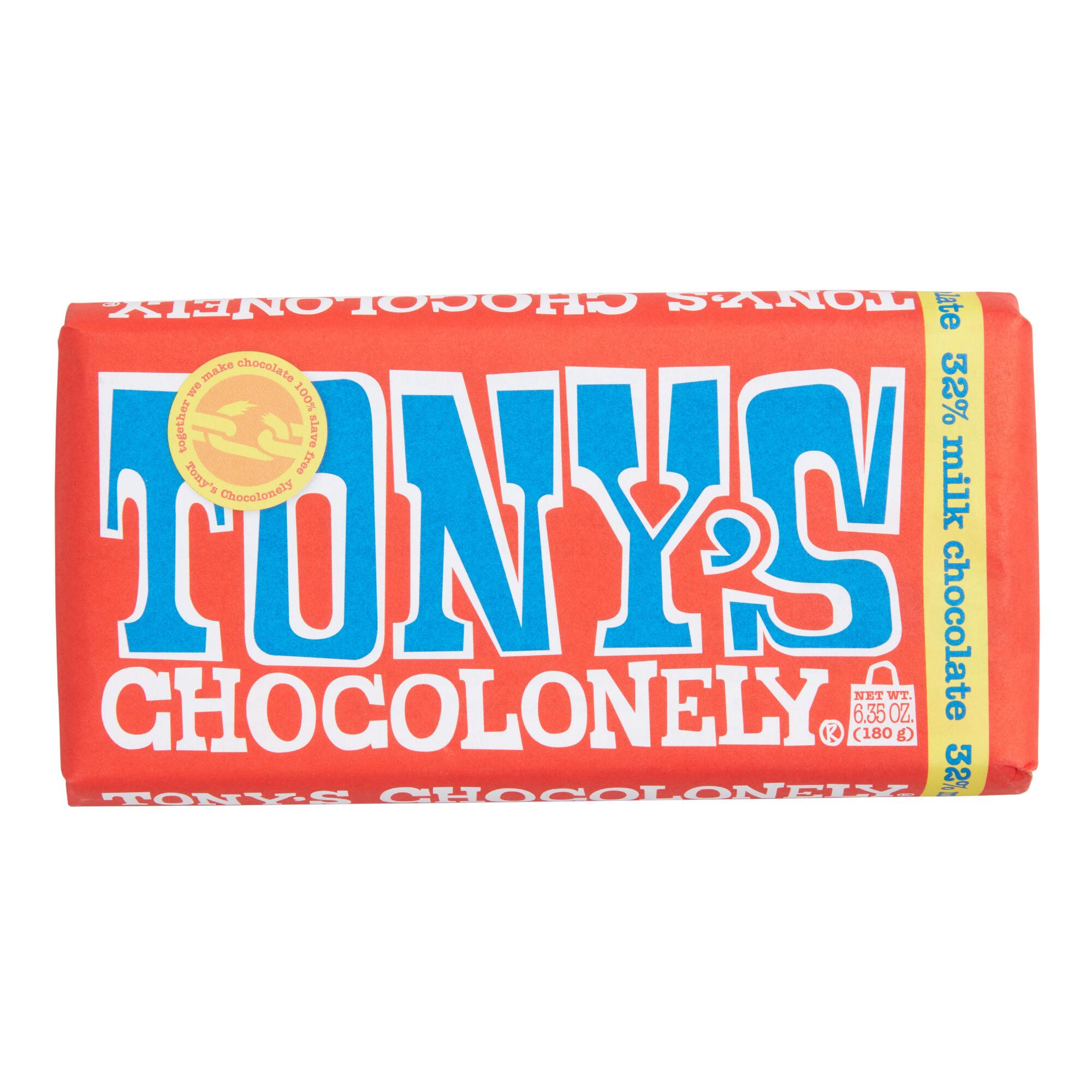 Tonys Chocolonely Milk Chocolate Bar by World Market