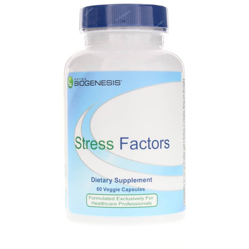 Nutra Biogenesis Stress Factors 60 Veg Capsules