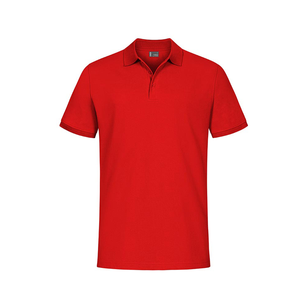 EXCD Poloshirt Plus Size Herren, Rot, XXXL