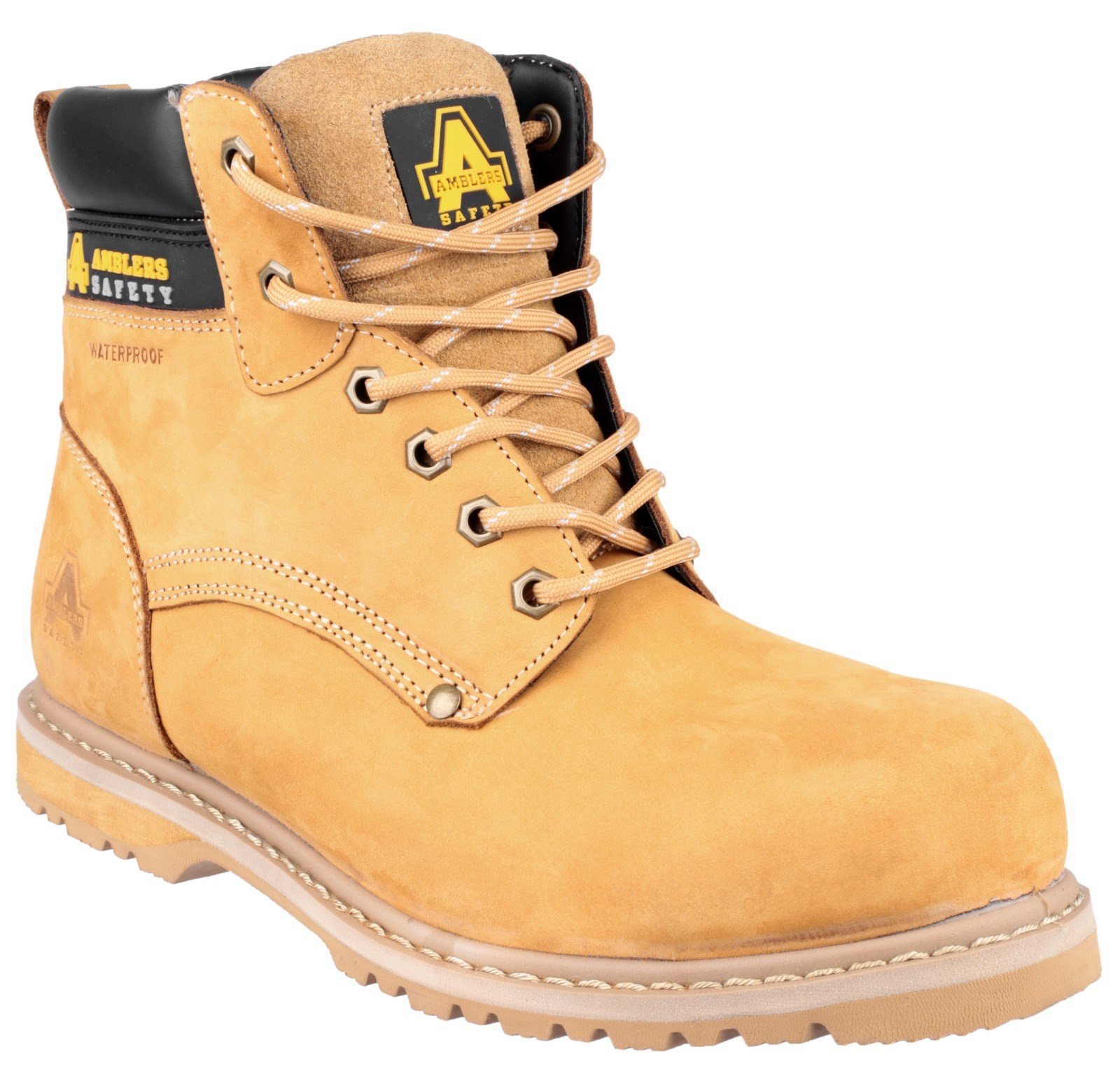 Amblers Unisex Safety 147 Welted Safety Boot Honey 24886 - Honey 6