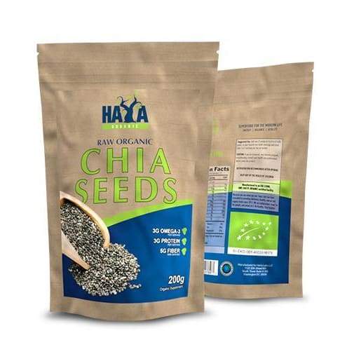 Organic Chia Seeds - 200 grams