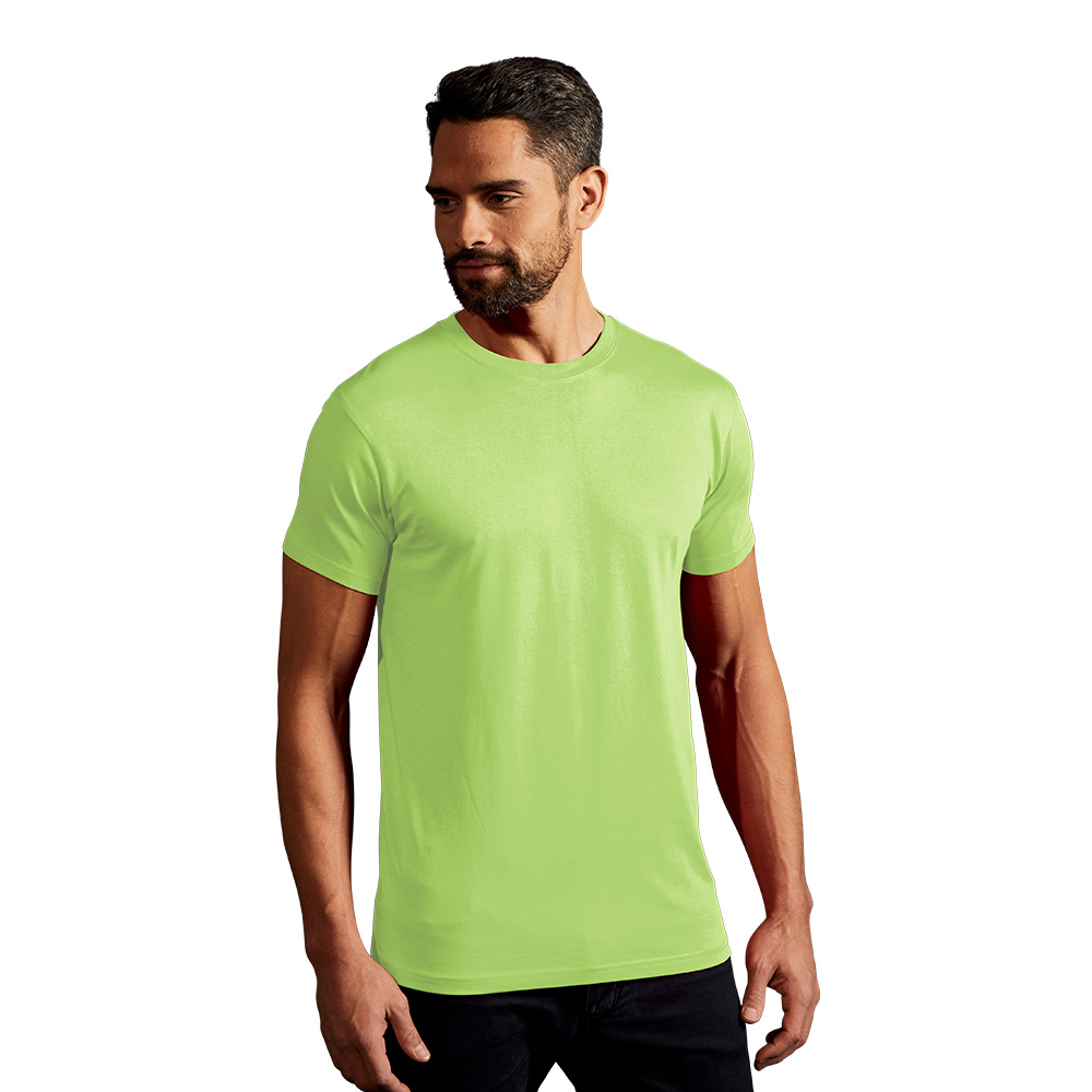Premium T-Shirt Herren, Wilde Limette, XL