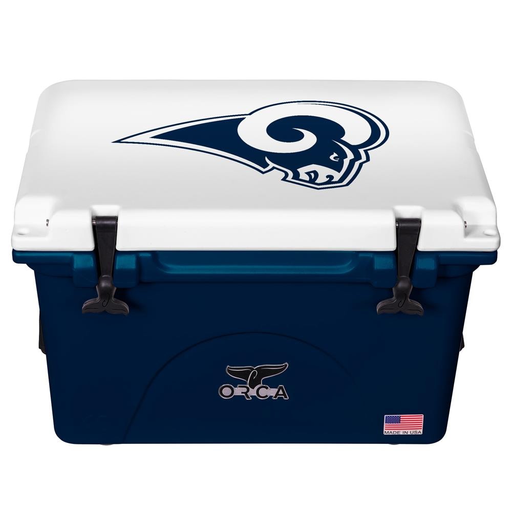 ORCA Los Angeles Rams 40-Quart Insulated Personal Cooler in Blue | ORCNA/WH040LAR