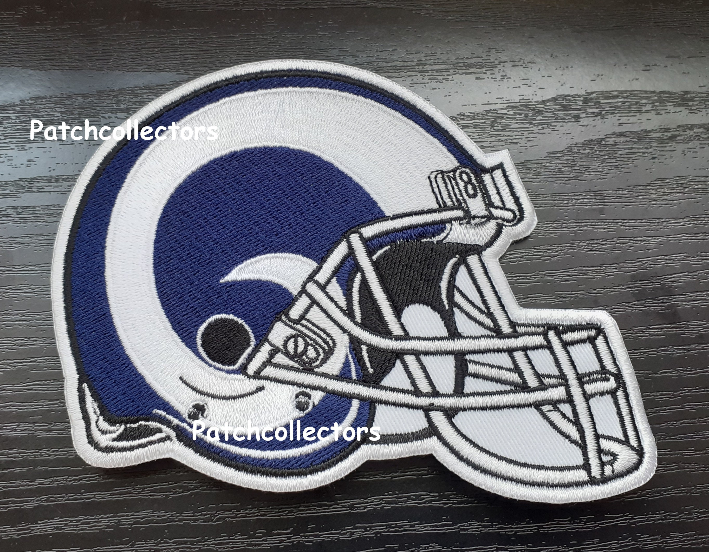 La Rams Los Angeles Helmet Logo Team Patch Nfl Football Usa Sports Superbowl Jersey Emblem Sew On Embroidery