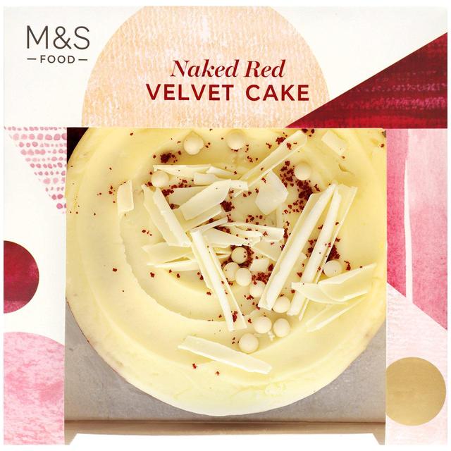 M&S Naked Red Velvet Cake