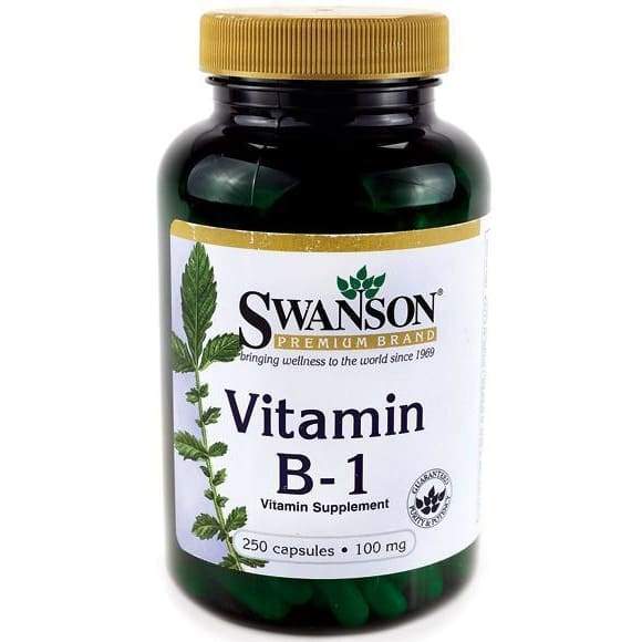 Vitamin B-1 (Thiamin), 100mg - 250 caps
