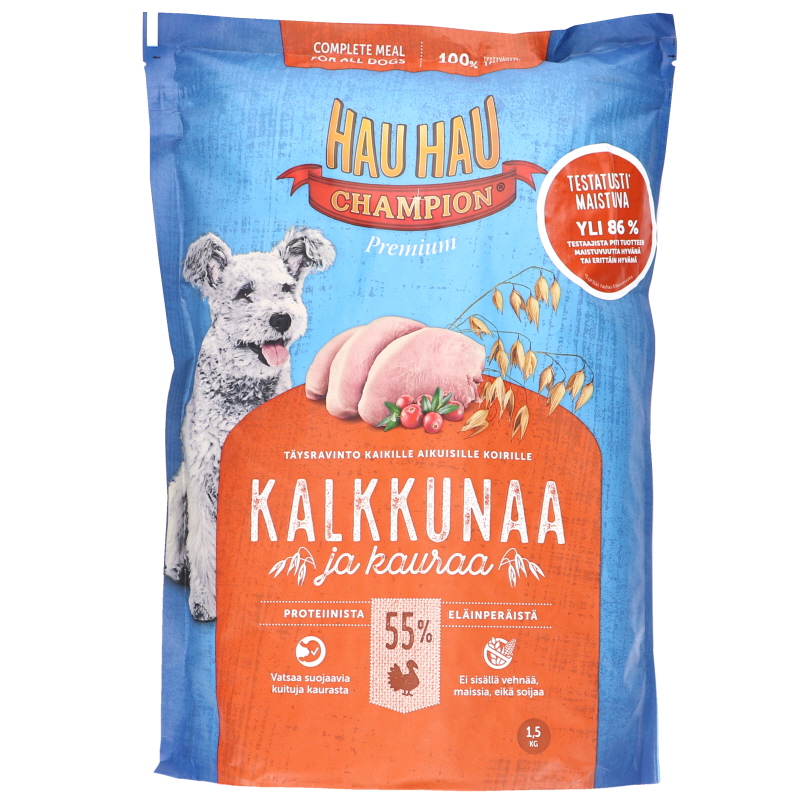 Koiranruoka Kalkkunaa & Kauraa - 76% alennus
