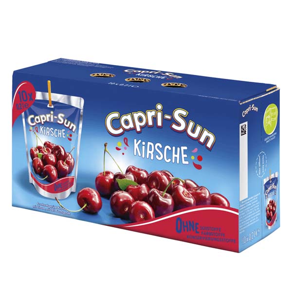 Capri-Sun Körsbär 10 st x 200 ml