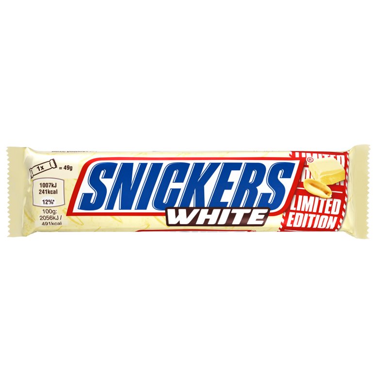 Snickers "White" 45g - 49% rabatt