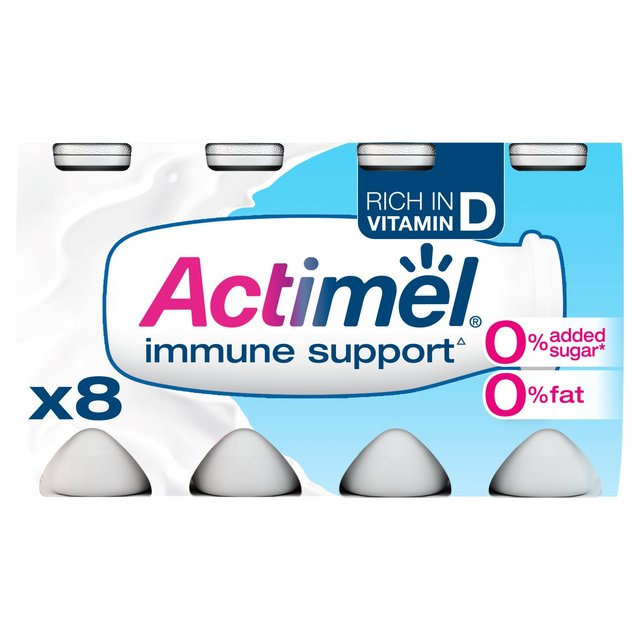 Actimel 0% Fat Original Drinking Yoghurts