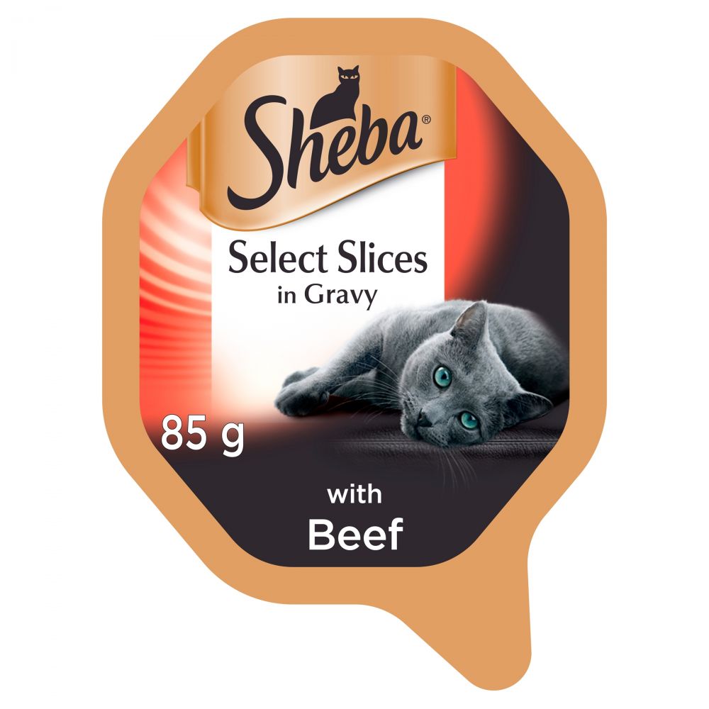 Sheba Select Slices in Gravy Trays - Mixed Selection (12 x 85g)