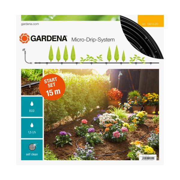 Gardena Micro-Drip-System Aloitussarja kasvimaille
