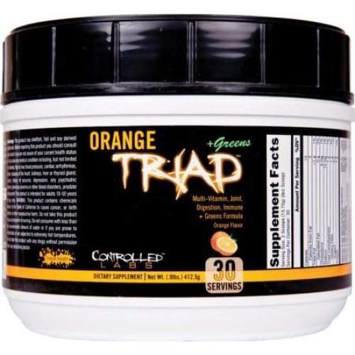 Orange Triad + Greens, Lemon Ice Tea - 418 grams