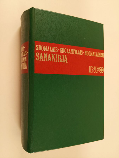 Osta Aino Wuolle : Suomalais-englantilainen sanakirja ;  Englantilais-suomalainen sanakirja netistä 