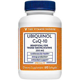 Ubiquinol CoQ-10- Helps Energy Production, Supports Cellular & Cardiovascular Health - 200 MG (60 Softgels)