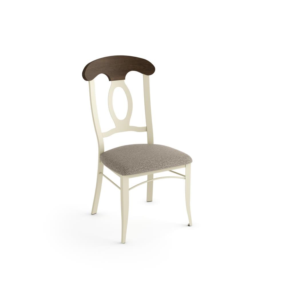 Amisco Cynthia Traditional Polyester/Polyester Blend Upholstered Dining Side Chair (Metal Frame) | 35211-WE/1B68HTF493