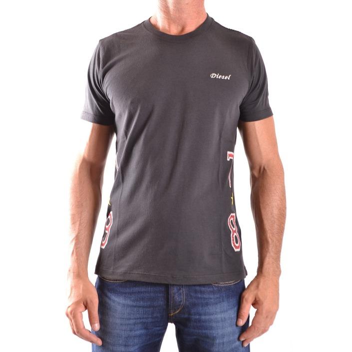 Diesel Men's T-Shirt Black 163307 - black S