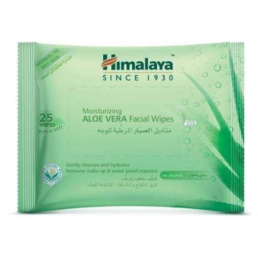 Moisturizing Aloe Vera Facial Wipes - 25 wipes