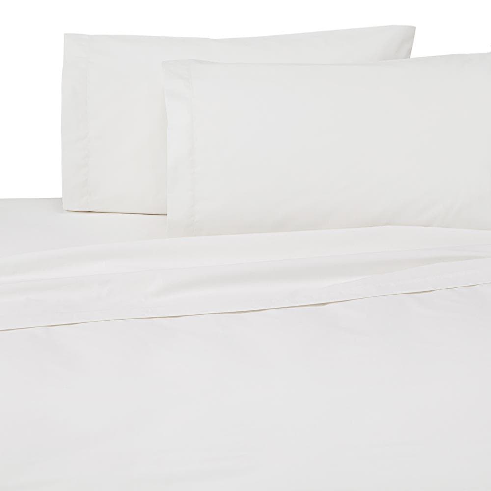 WestPoint Home Martex Classic Touch Full Cotton Blend Bed Sheet in Off-White | 028828507662